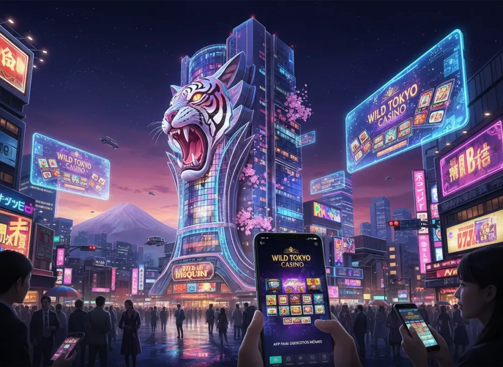 Wild tokyo casino app para dispositivos móveis
